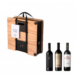 BOX TRES CON VINO SELECCIONADO